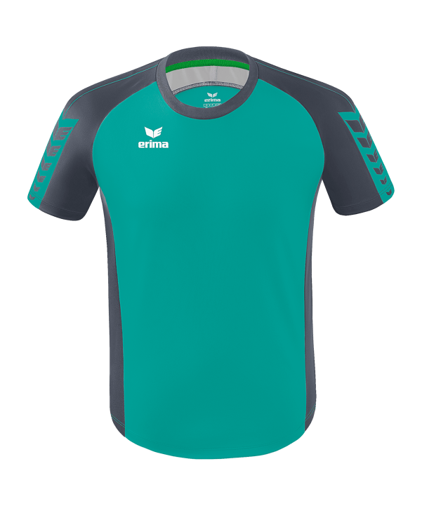 Erima Six Wings Trikot Kids Schwarz Rot - schwarz