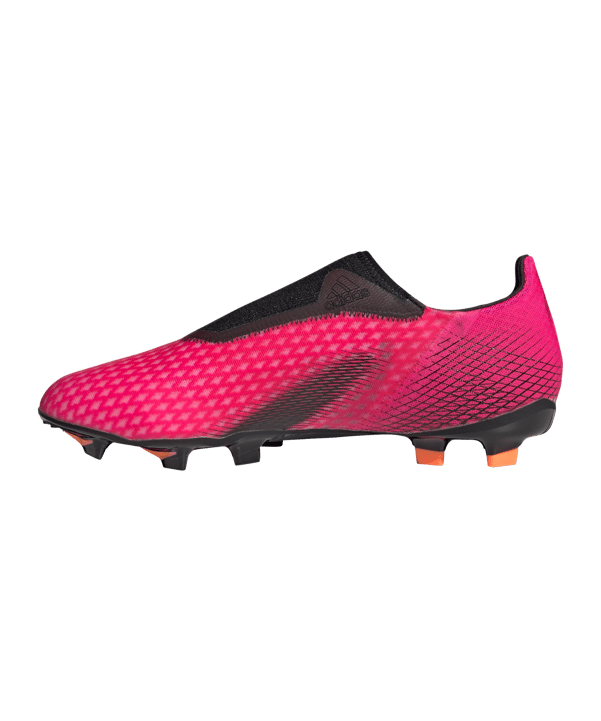 adidas X GHOSTED.3 LL FG Superspectral Pink Schwarz Orange - pink