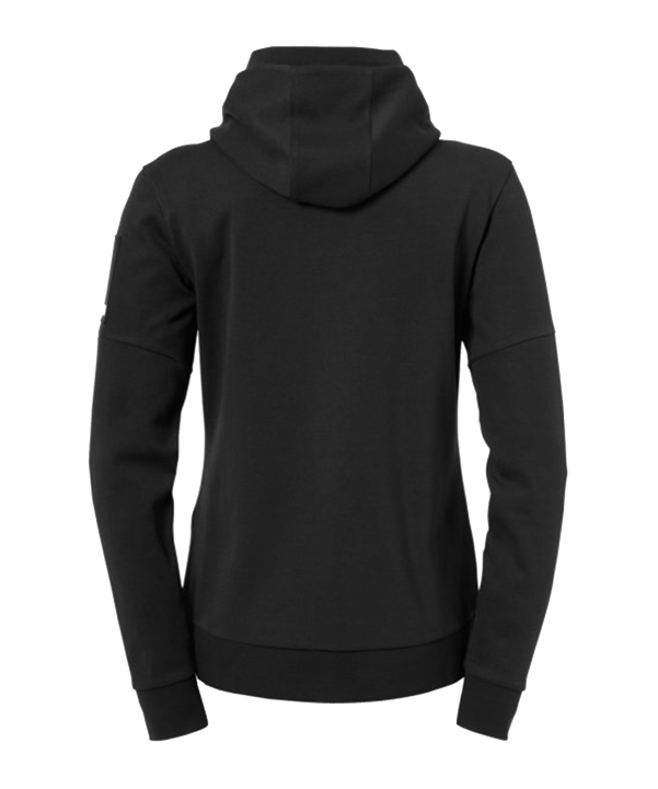 Kempa Status Kapuzenjacke Damen Schwarz F01 - schwarz