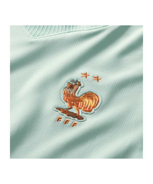 Nike FFF Frankreich Trikot Away WM 2026 Kids Grün F394 - gruen
