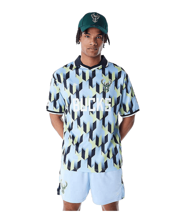 New Era Soccer Trikot Blau - blau