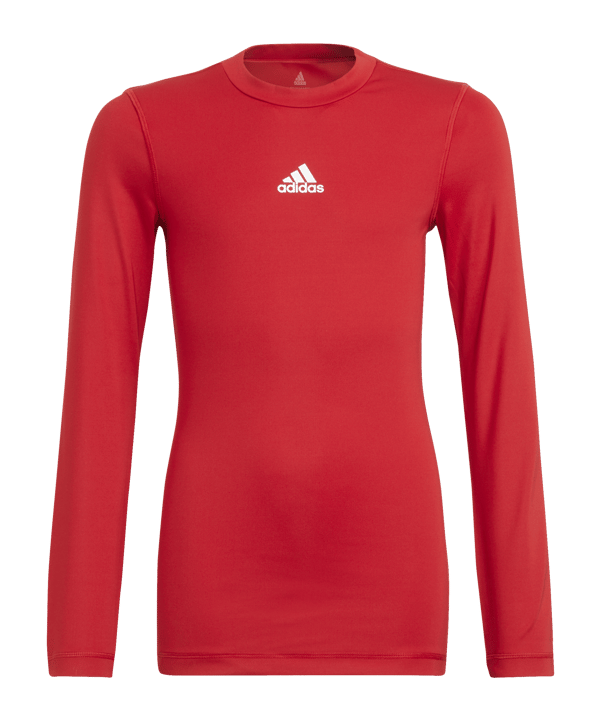 adidas Techfit Sweatshirt Kids Rot - rot