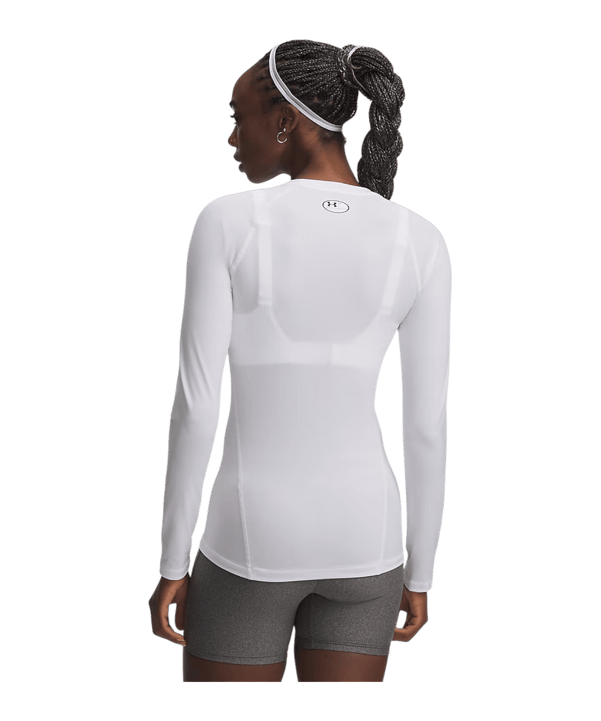 Under Armour HG Authentics Comp Longsleeve Damen Weiß F101