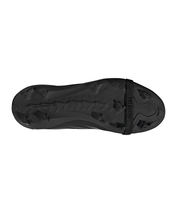 adidas Predator Elite FG Leather Tech Kids Schwarz