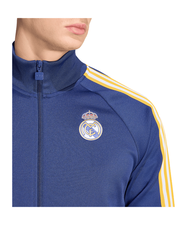 adidas Real Madrid Originals Jacke Dunkelblau