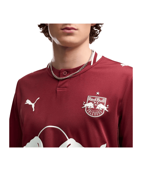PUMA Red Bull Salzbourg Replica Maillot Away 2026/2027 Rouge C02 - rouge