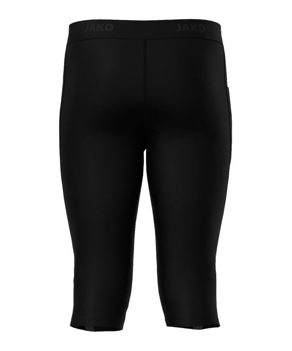 JAKO Power 3/4 Tight Schwarz F800 - schwarz