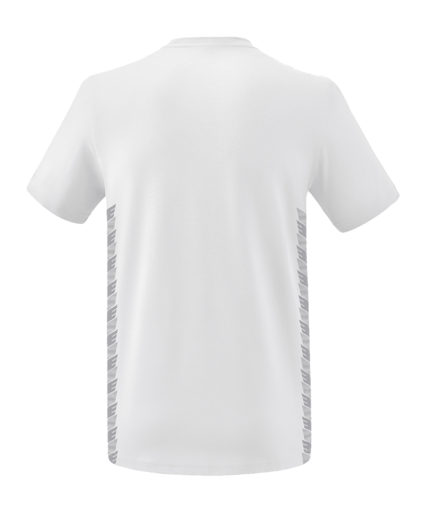 Erima Team Essential T-Shirt Weiss Grau - weiss