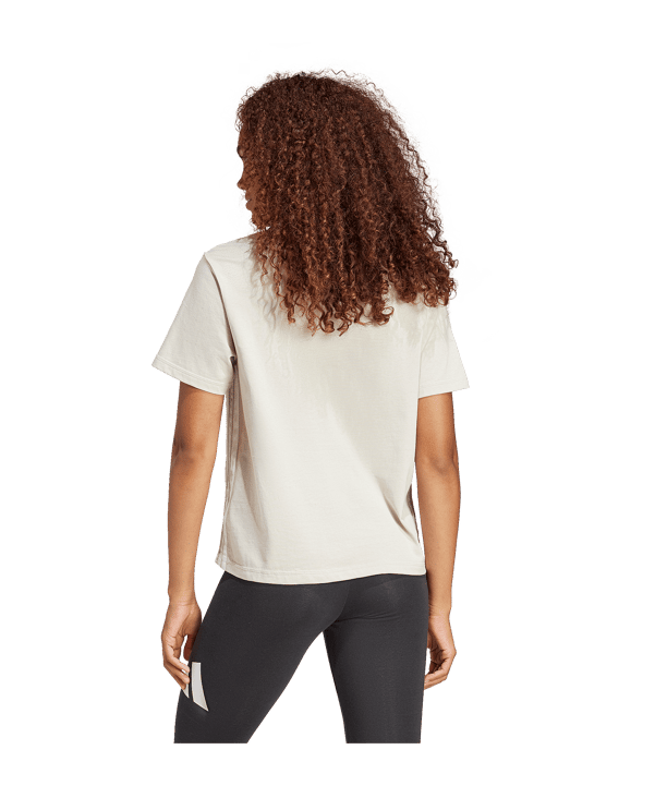 adidas T-shirt Donna Beige - beige