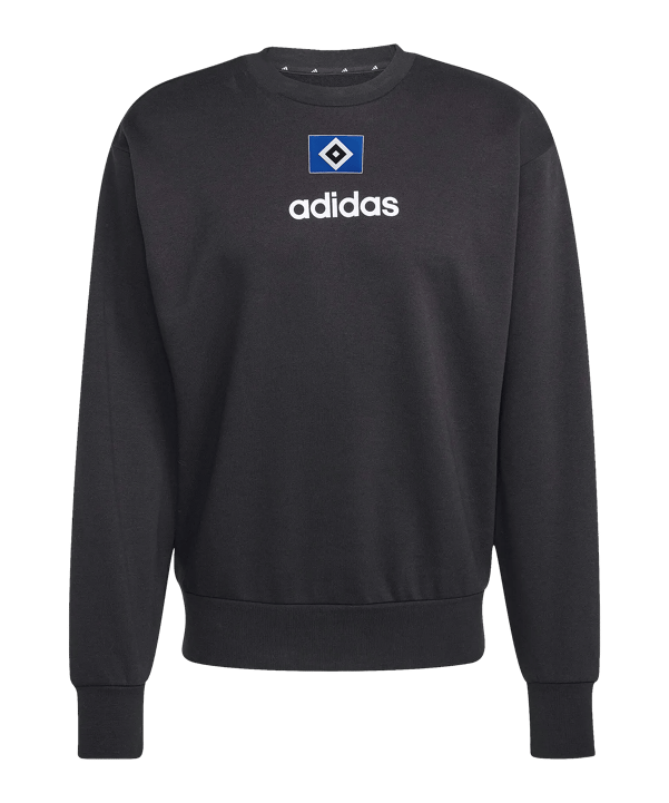 adidas Hamburger SV Felpa Nero - nero