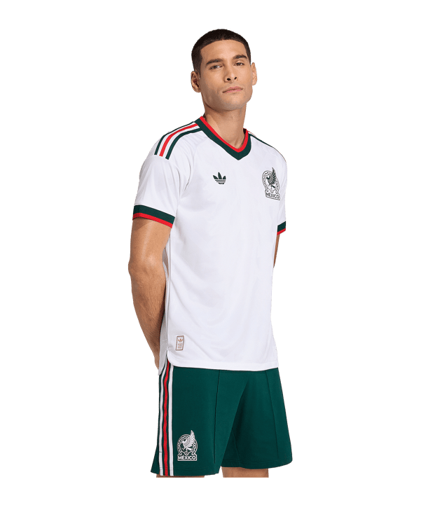 adidas FMF Messico Maglietta Away CM 2026 Bianco - bianco