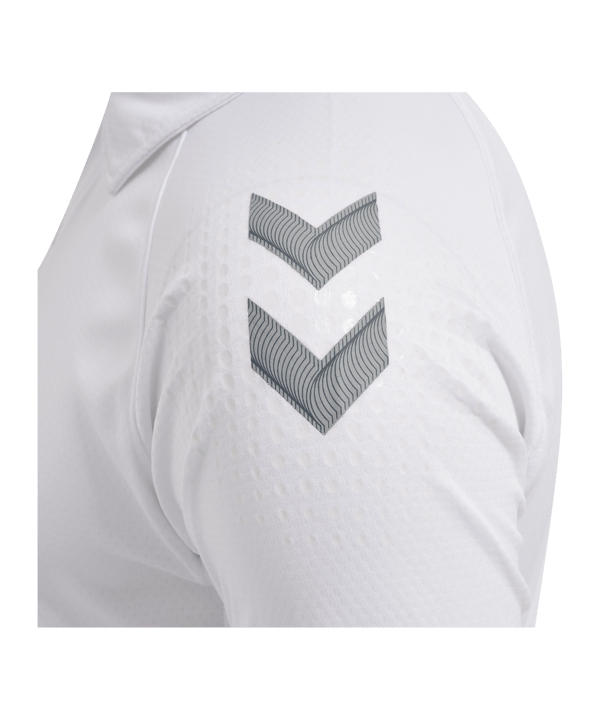 Hummel hmlLEAD Functional Poloshirt Weiss F9001 - weiss