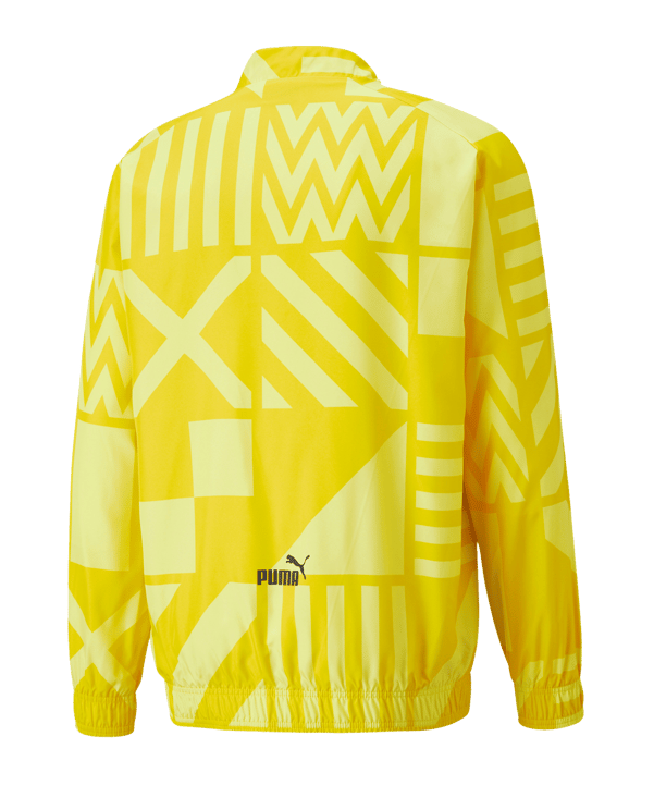 PUMA BVB Dortmund Prematch Jacke 2022/2023 Gelb F01 - gelb