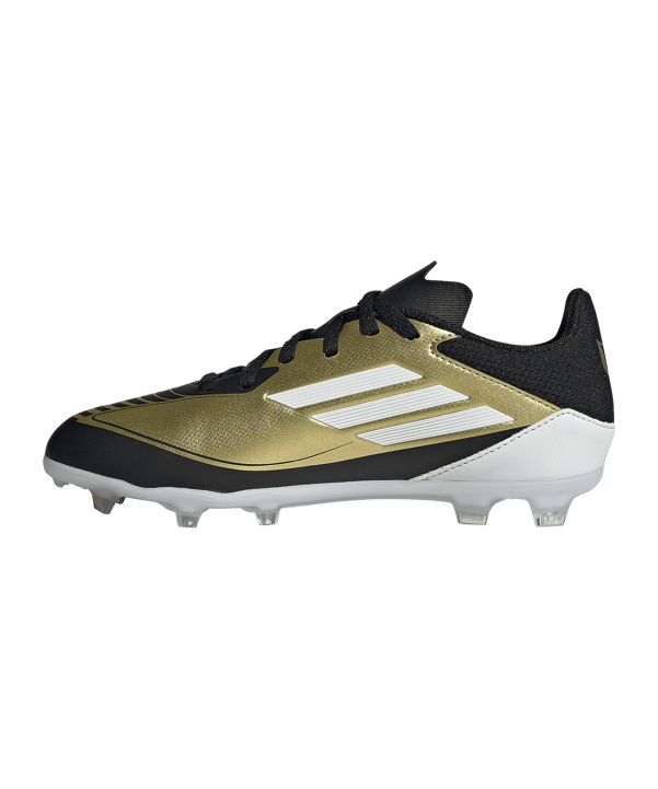 adidas F50 League FG/MG Messi Triunfo Dorado Kids Gold Weiss - gold