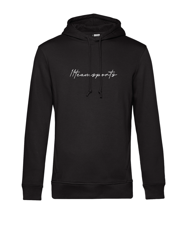 11teamsports Handwriting Hoody Schwarz Weiss - schwarz