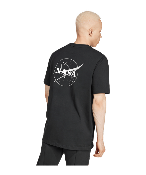 adidas Juventus Turin NASA T-Shirt Schwarz - schwarz
