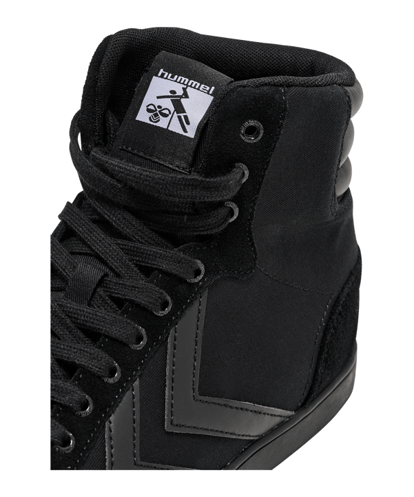 Hummel Slimmer Stadil Tonal High Sneaker Schwarz F2001 - schwarz