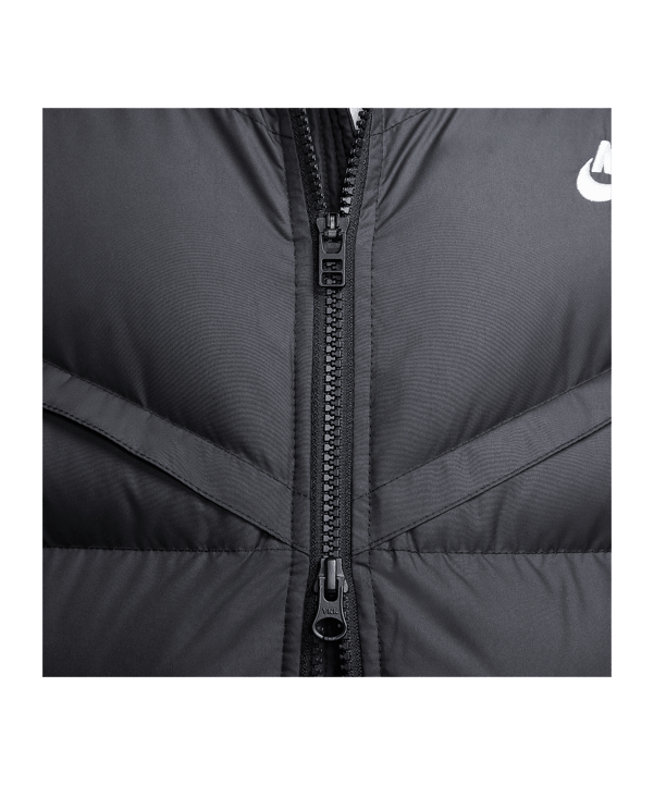 Nike Parka Jacke Schwarz F010 - schwarz