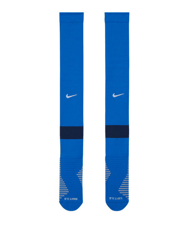 Nike Strike KH Stutzen Blau Weiss F463 - blau