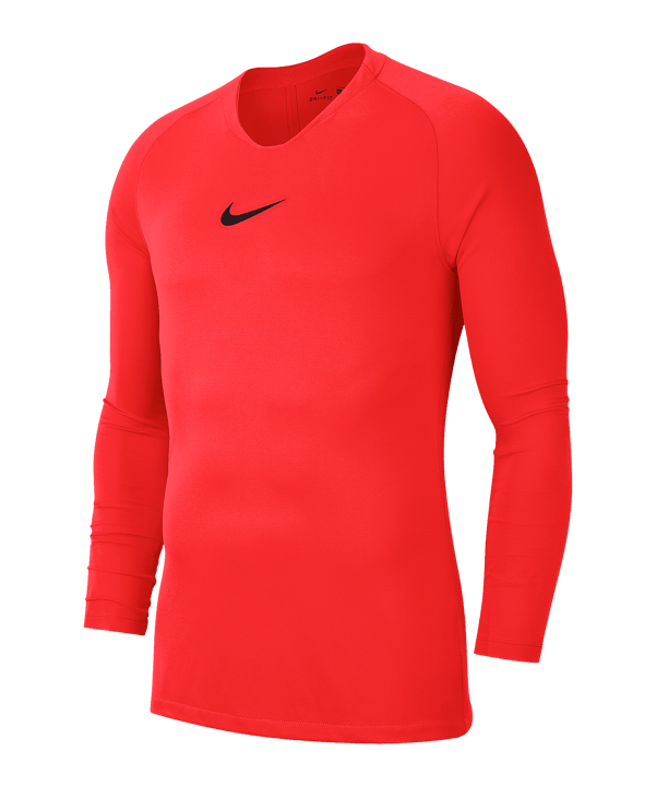 Nike Park First Layer Top langarm Rot F635 - rot
