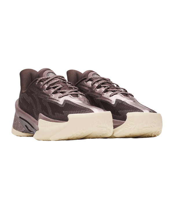 Under Armour Curry Series 7 Schuh Braun F256 - braun