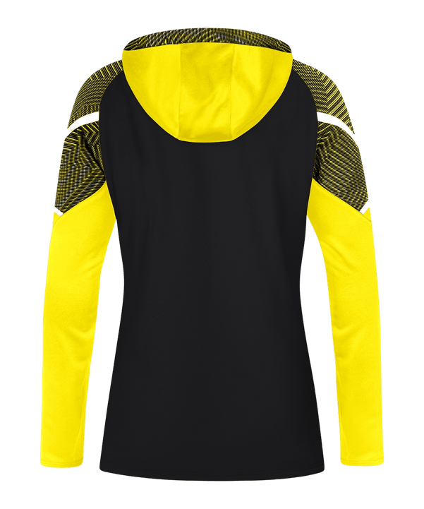 JAKO Performance Hoody Damen Schwarz Gelb F808 - schwarz