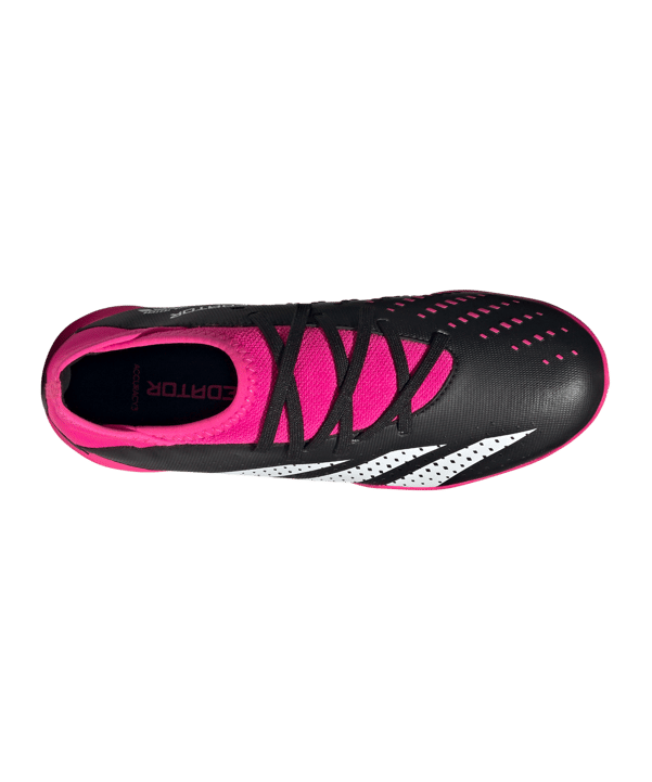adidas Predator Accuracy.3 TF Own Your Football Kids Schwarz Weiss Pink - schwarz