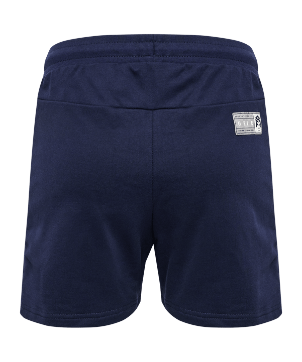 Hummel Move Grid Cotton Short Damen Blau F7026 - blau