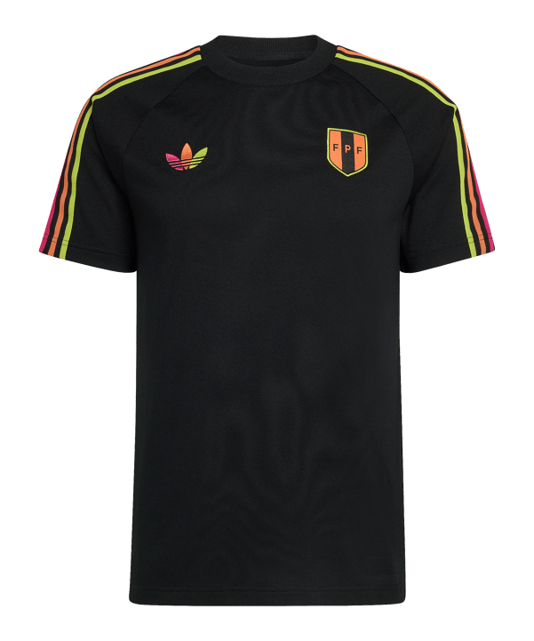 adidas FPF Peru Originals T-Shirt Schwarz - schwarz