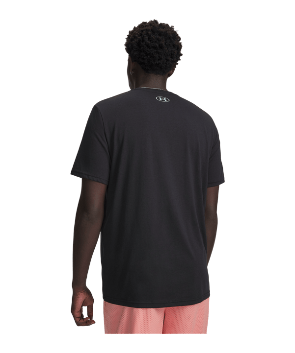 Under Armour Logo Collage T-Shirt Schwarz F001 - schwarz