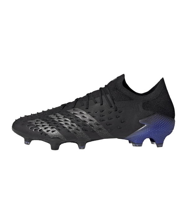 adidas Predator FREAK.1 L FG Escapelight Schwarz Blau - schwarz