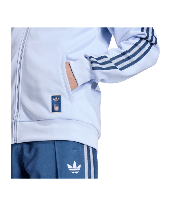 adidas FIGC Italien Originals Jacke Blau - blau