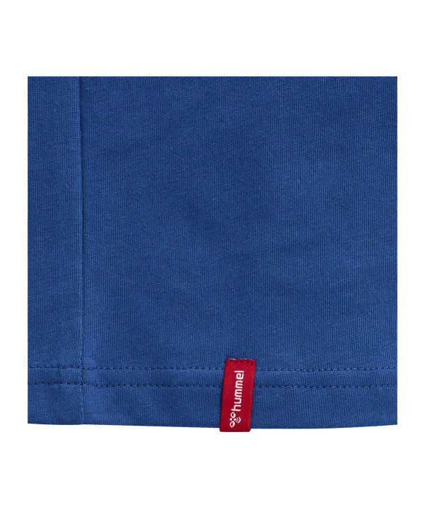 Hummel hmlRED Basic T-Shirt Blau F7045 - blau
