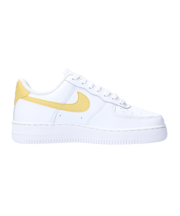 Nike Air Force 1 07 Damen Weiss Gold F170 - weiss