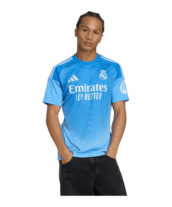adidas Real Madrid Torwarttrikot Home 2025/2026 Blau - blau