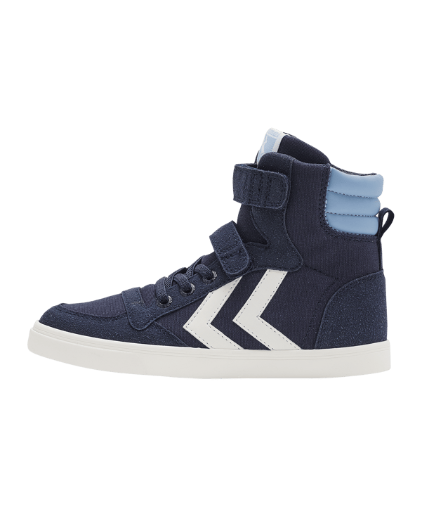 Hummel Slimmer Stadil High Kids Blau Weiss F1009 - blau