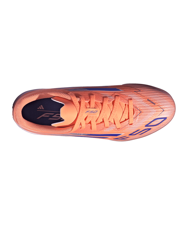 adidas F50 League IN Coral Blaze Kids Orange - orange