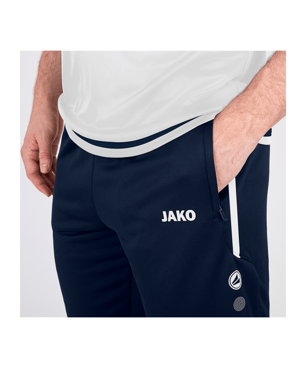 JAKO Pantalon d'entraînement Bleu C09 - bleu