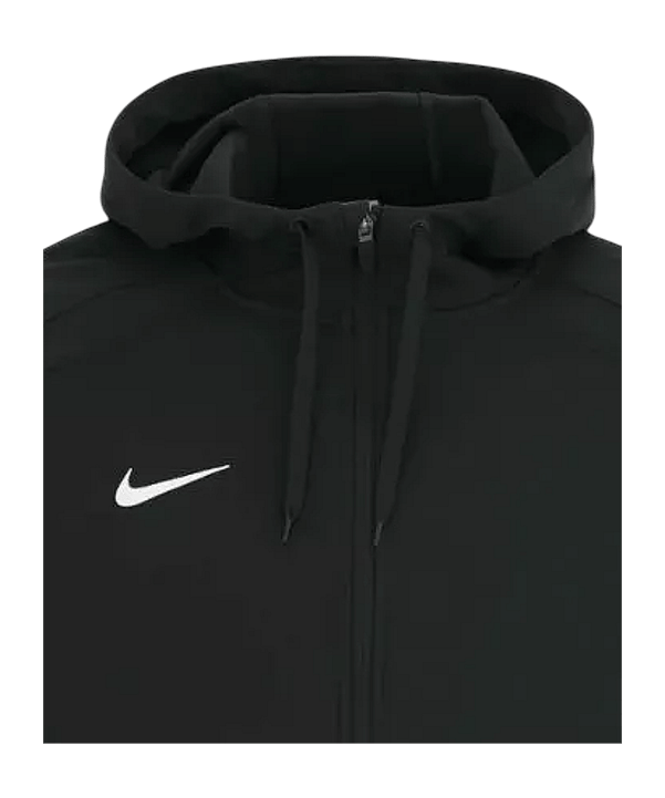 Nike Team Training Kapuzenjacke Schwarz F010 - schwarz