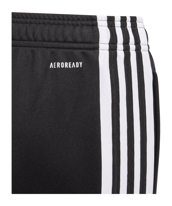 adidas Squad 21 Trainingshose Kids Schwarz Weiss - schwarz