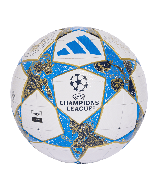 adidas UCL League Trainingsball Weiß - weiss