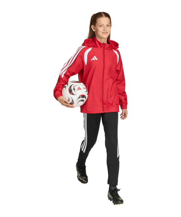 adidas Tiro 26 League Windbreaker Kids Rosso - rosso