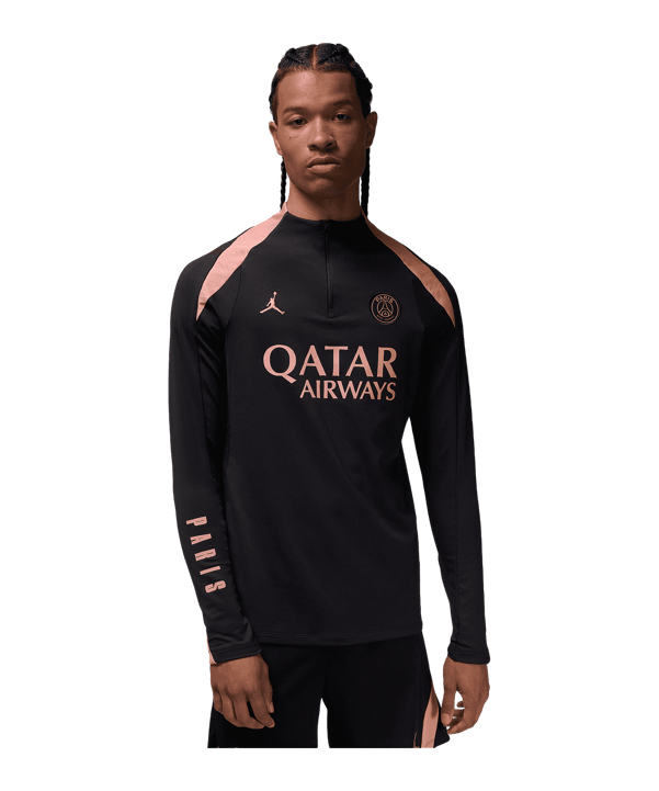 Jordan Paris St. Germain Strike Drill Top Sweatshirt 3rd Schwarz F013 - schwarz