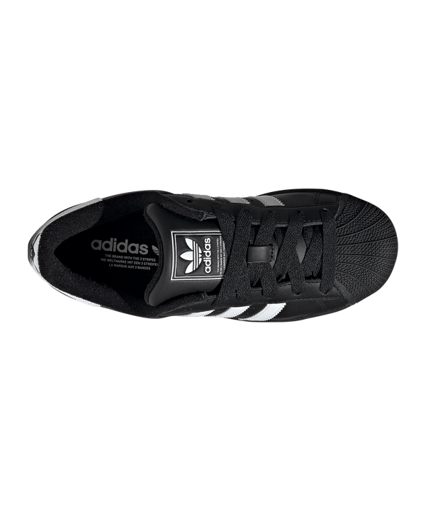 adidas Originals Superstar II Kids Schwarz - schwarz