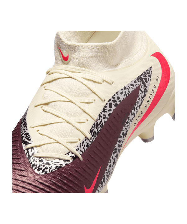 Nike Phantom 6 High Academy FG/MG United Rot F661 - rot