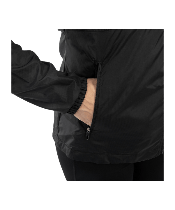 JAKO Flow Lightweight Jacke Damen Schwarz F800 - schwarz