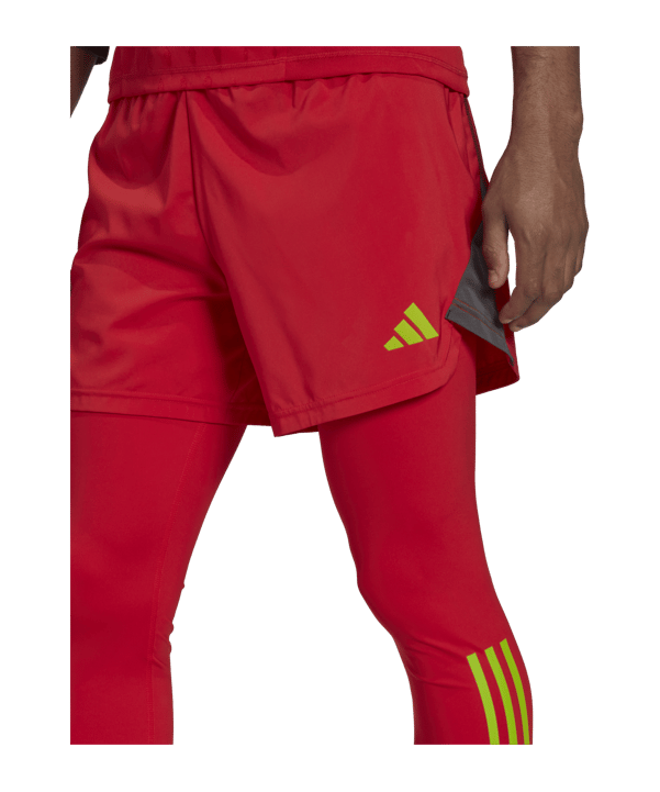 adidas Tiro 23 Pro Tight Torwarthose Rot - rot