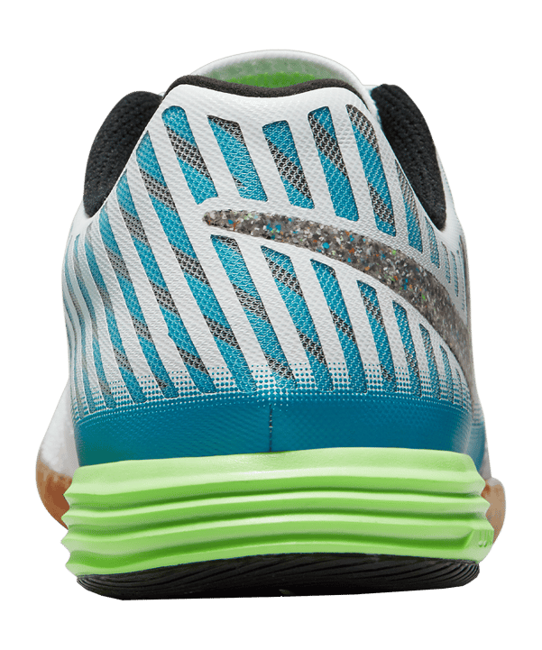 Nike Lunar Gato II IC Halle Weiss Schwarz F143 - weiss