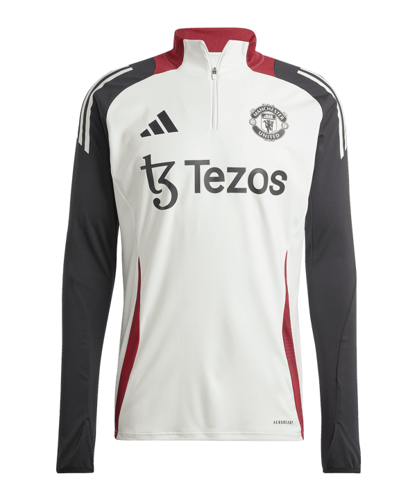 adidas Manchester United Track Top Weiss - weiss