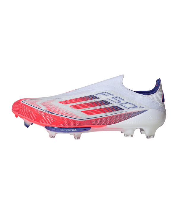 adidas F50+ FG Advancement Weiss Rot - weiss